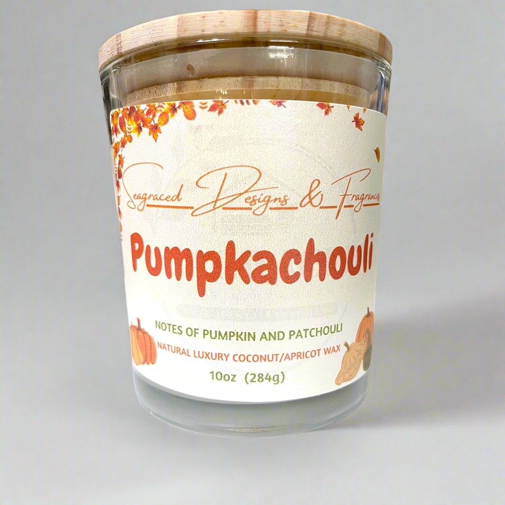 Pumpkachouli 10oz Scented Candle