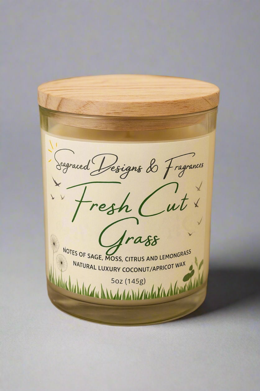 Fresh Cut Grass 5oz Scented Candle