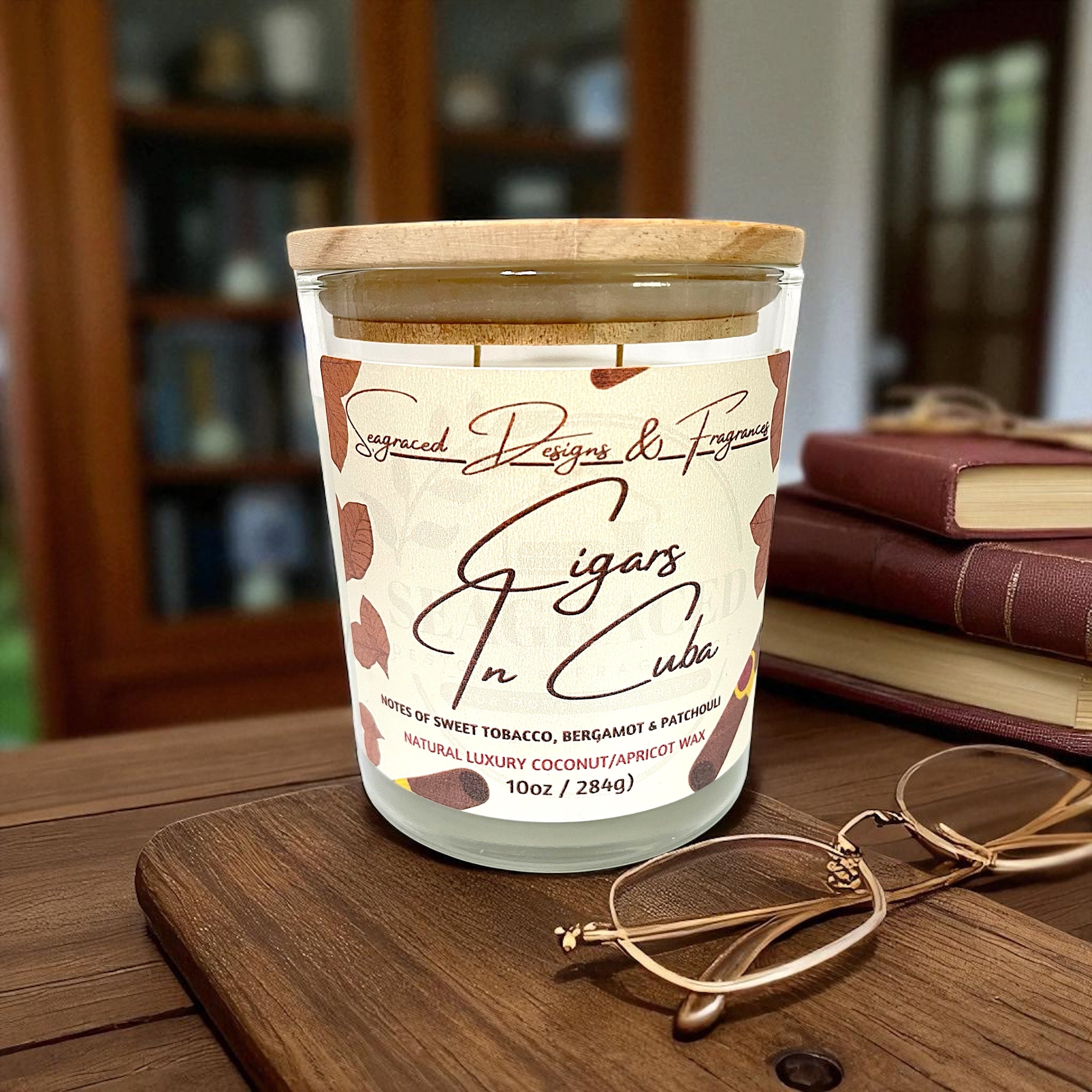 Cigars in Cuba 10oz Scented Candle