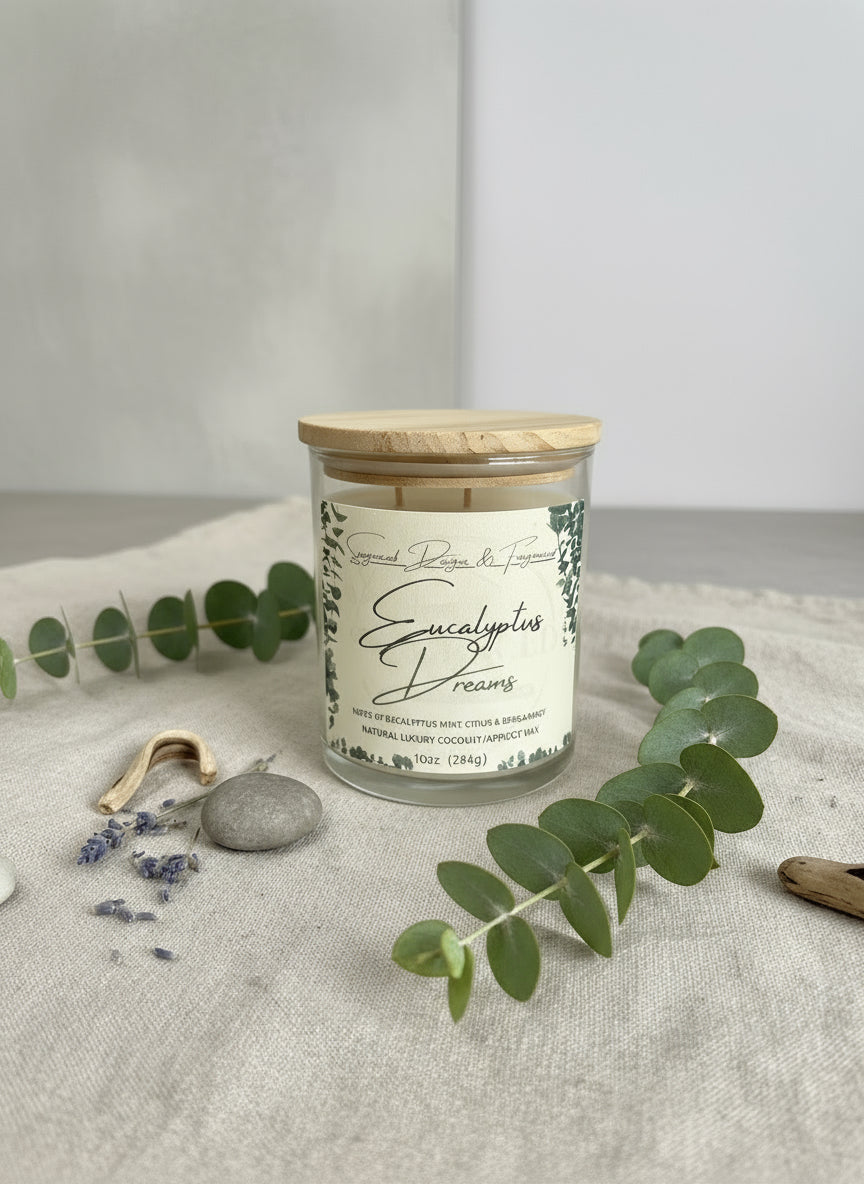 Eucalyptus Dreams 10oz Scented Candle