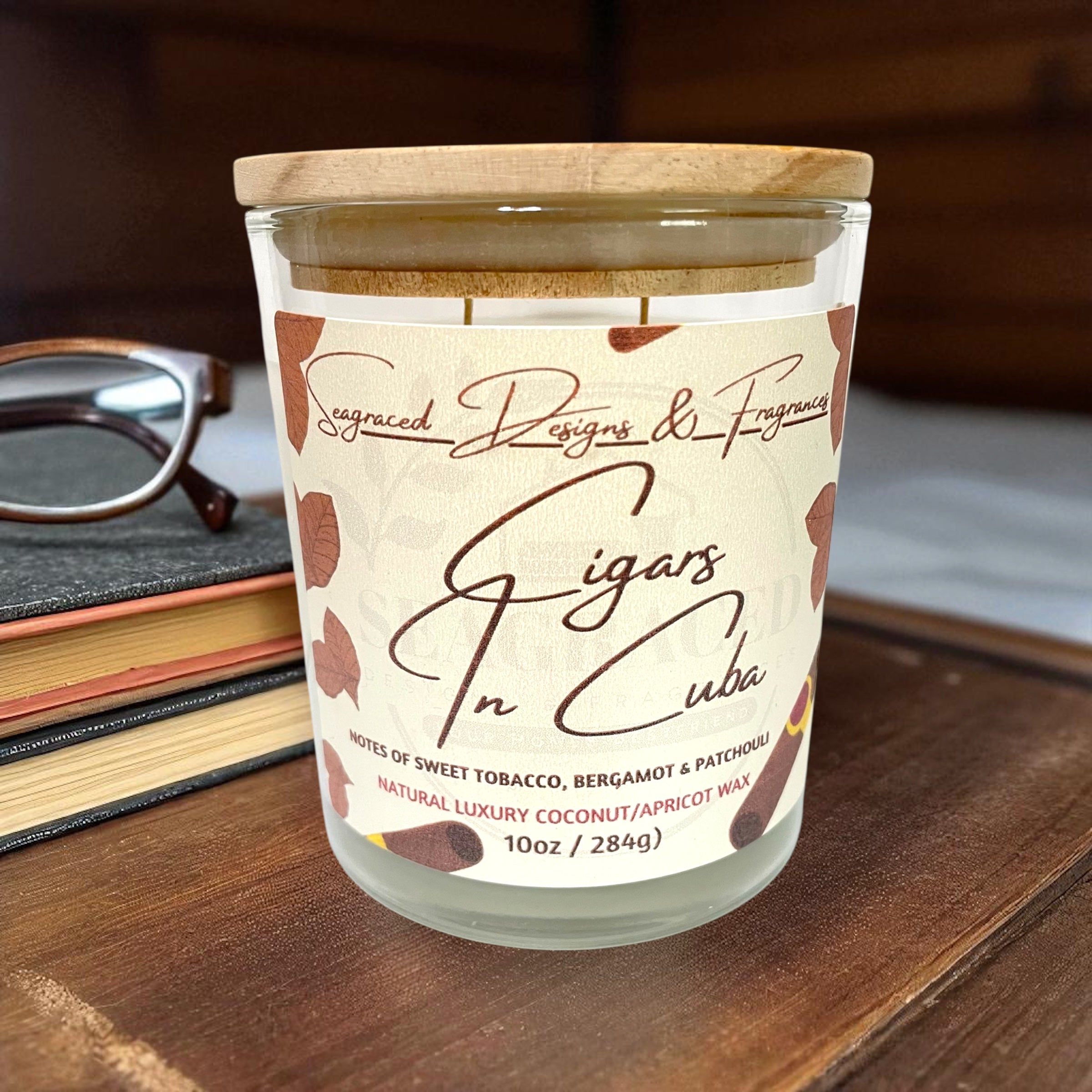 Cigars in Cuba 10oz Scented Candle