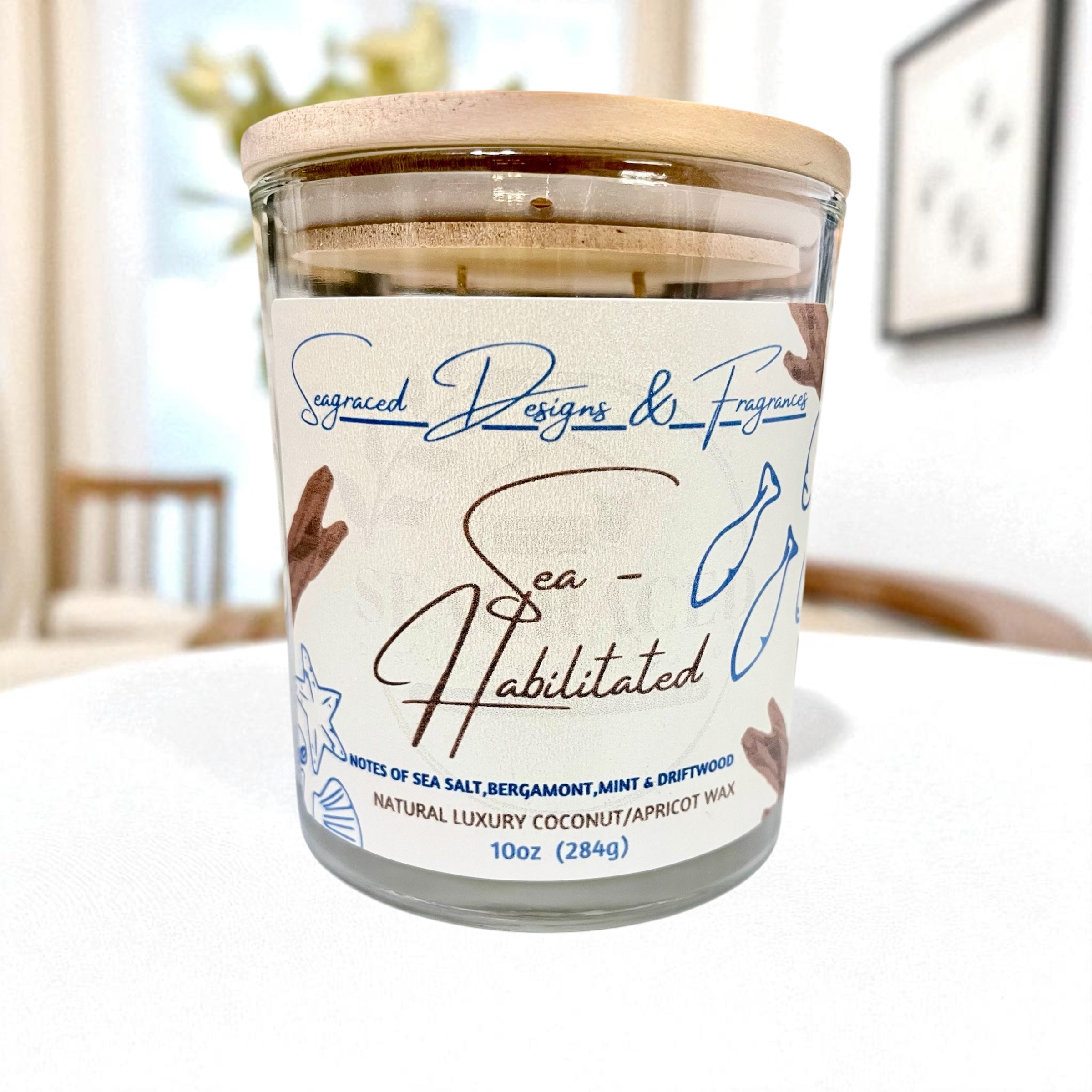Sea-Habilitated 10oz Scented Candle