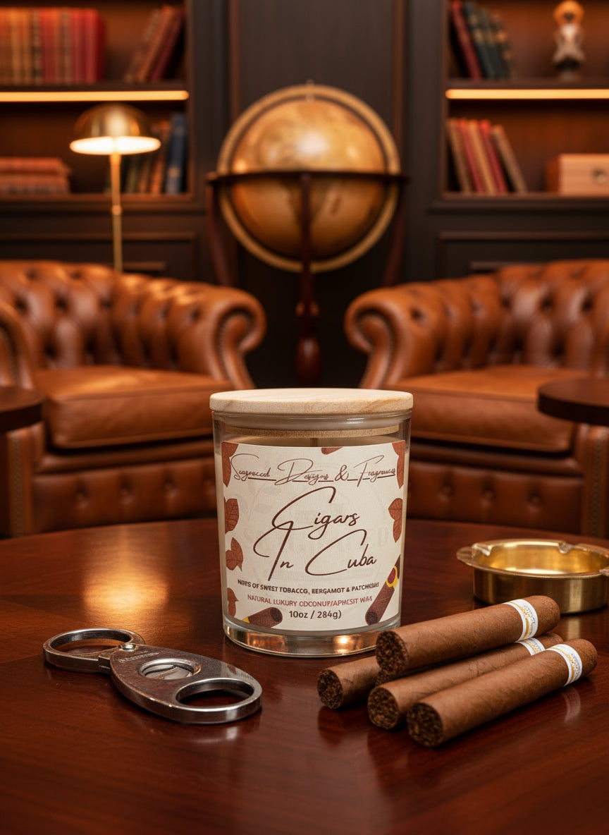 Cigars in Cuba 10oz Scented Candle