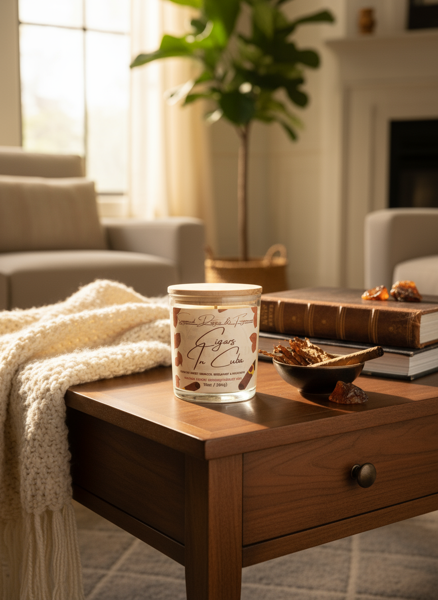 Cigars in Cuba 10oz Scented Candle