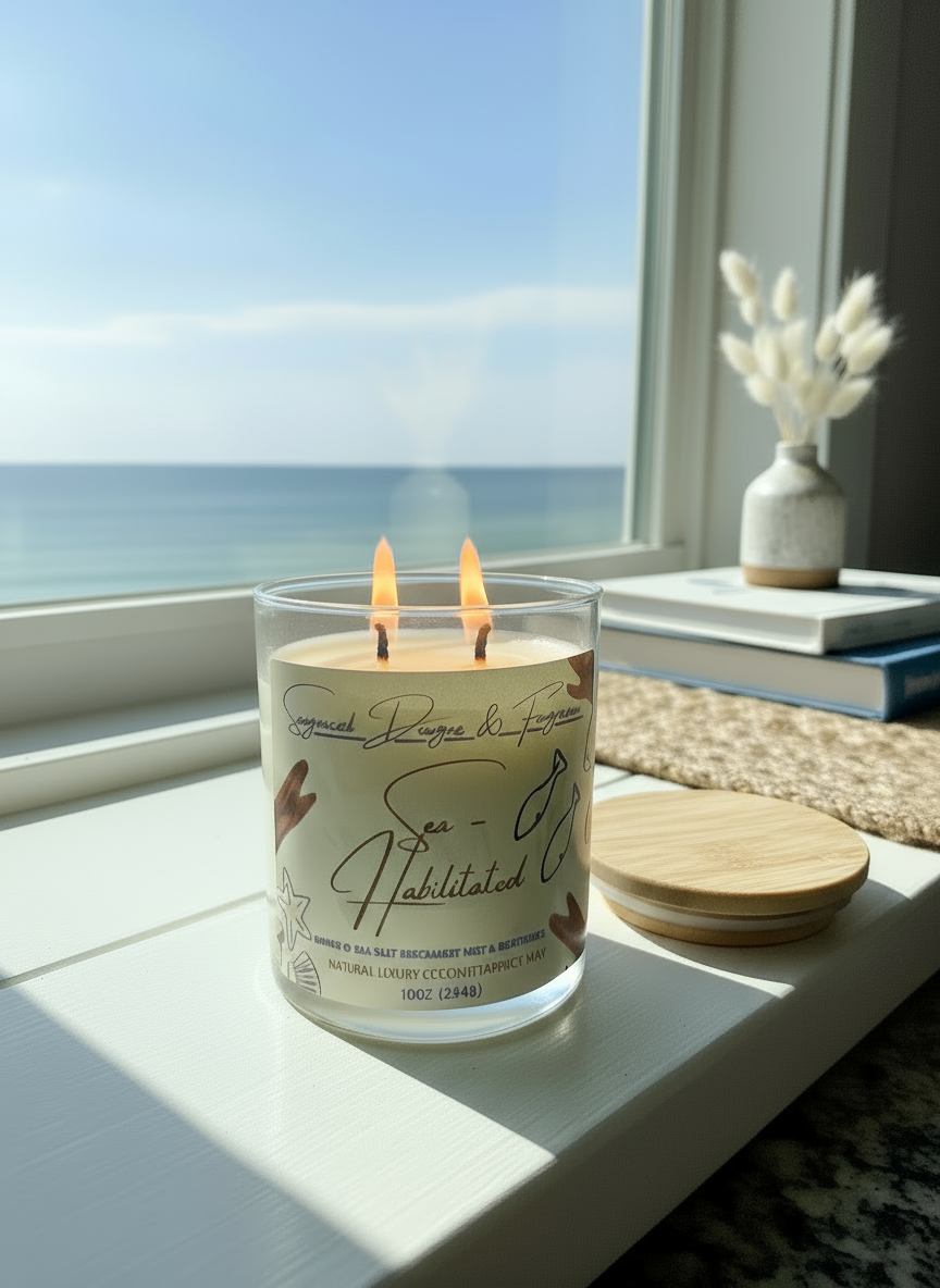 Sea-Habilitated 10oz Scented Candle