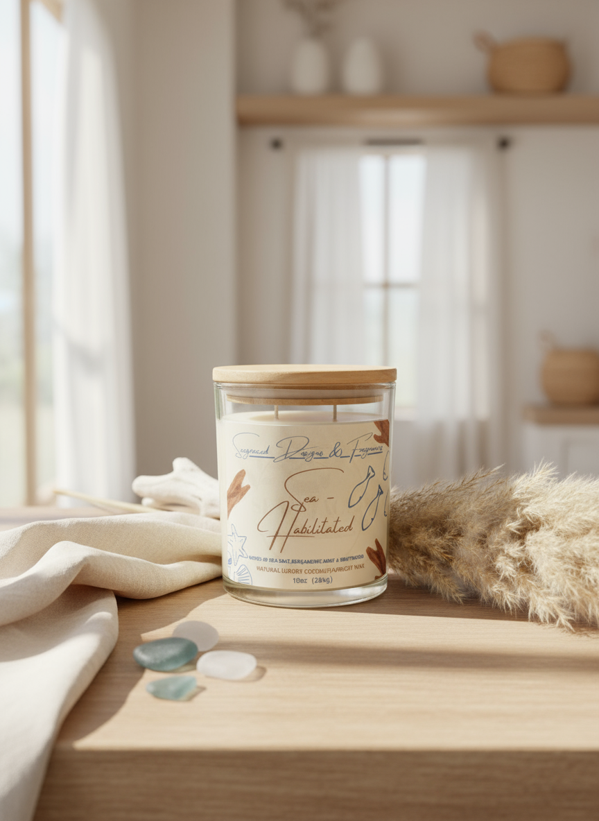 Sea-Habilitated 10oz Scented Candle