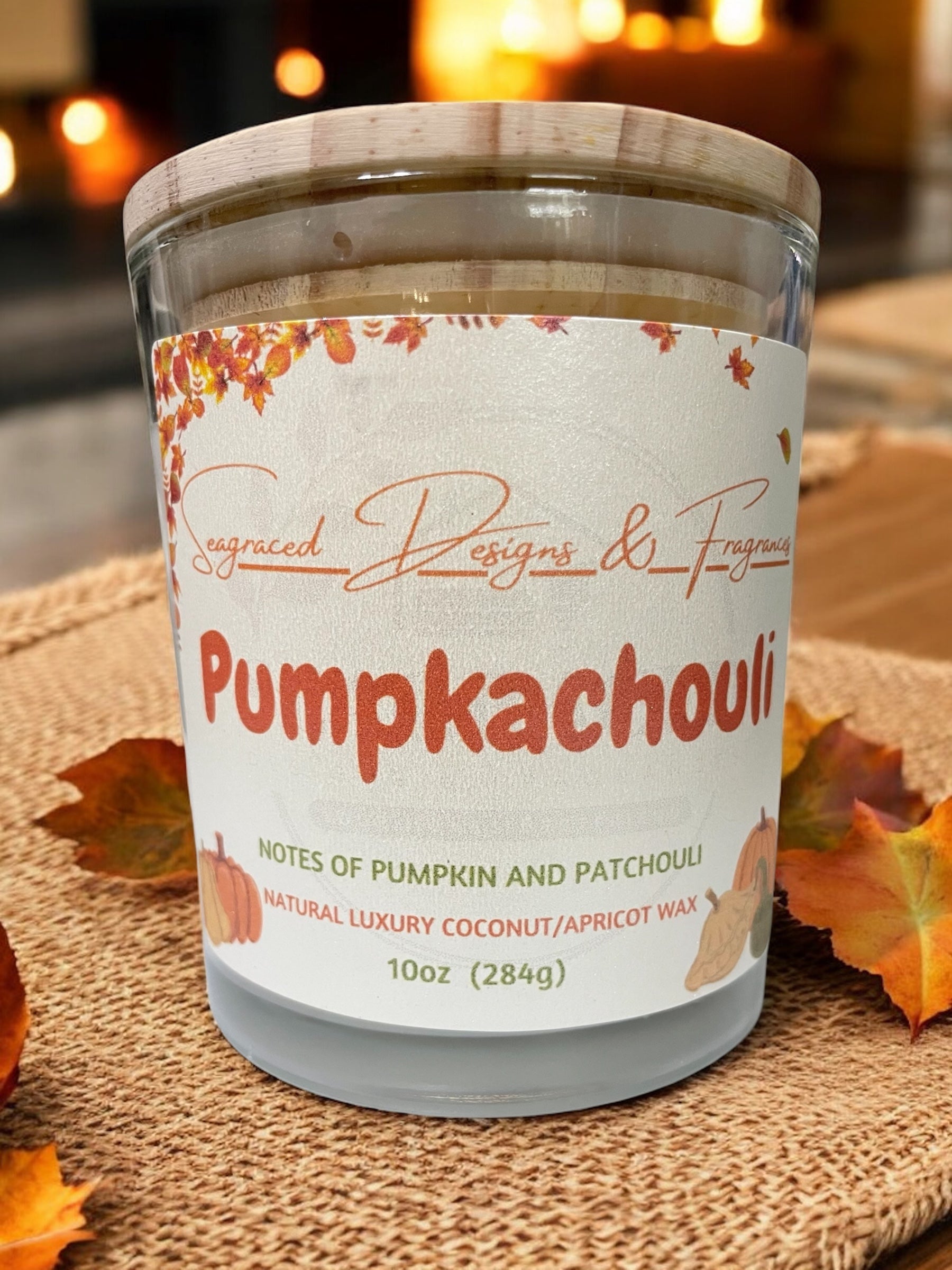 Pumpkachouli 10oz Scented Candle