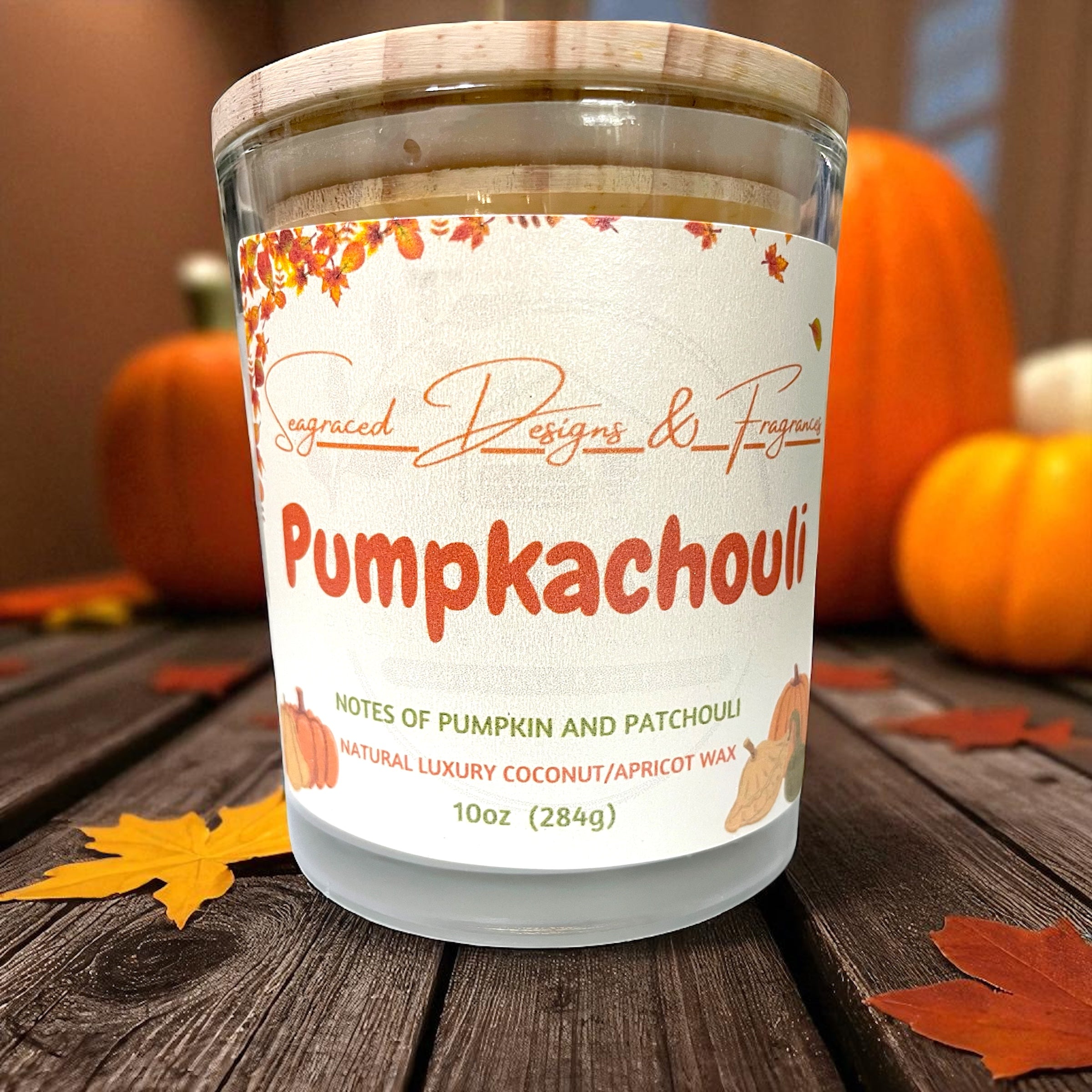 Pumpkachouli 10oz Scented Candle