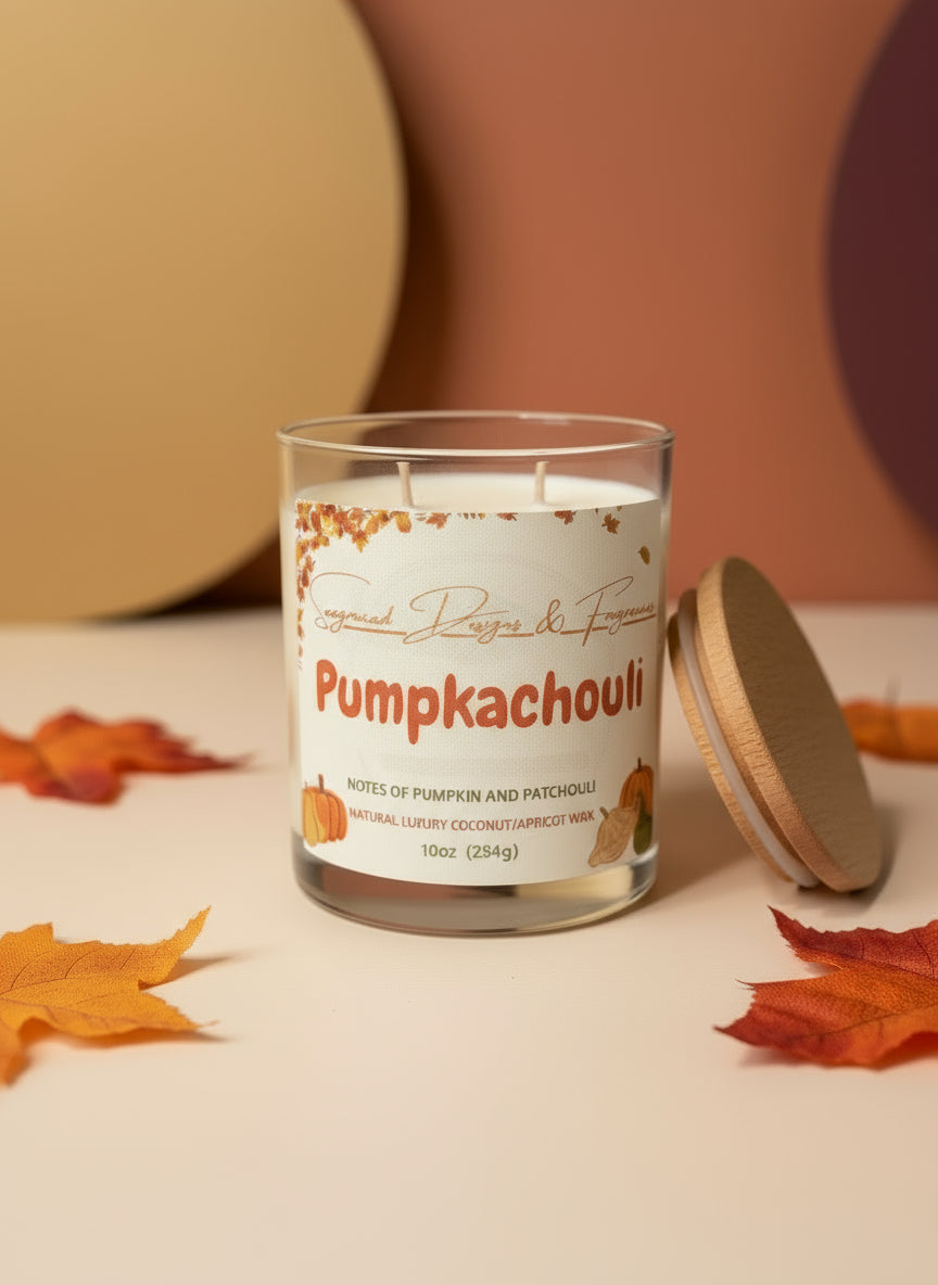 Pumpkachouli 10oz Scented Candle