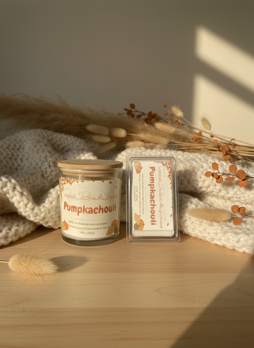 Pumpkachouli 10oz Scented Candle